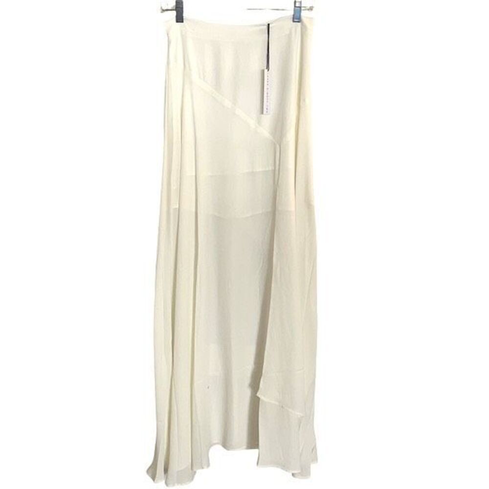 Three Eighty Two Womens Slit Front Chiffon‎ Nolan Maxi Skirt Size Small NWT